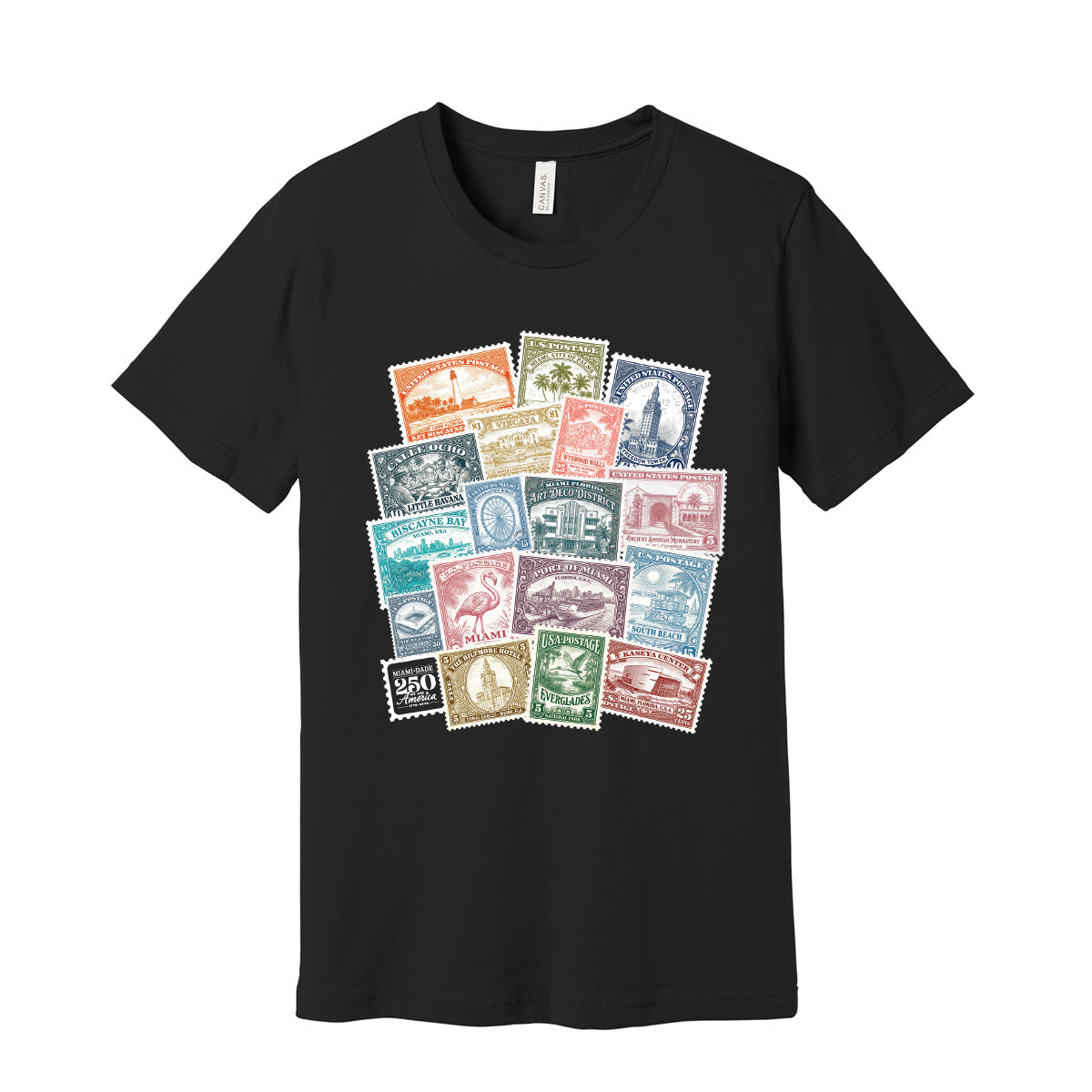 Miami-Dade 250 Stamps Bella+Canvas® Unisex Jersey Short Sleeve Tee