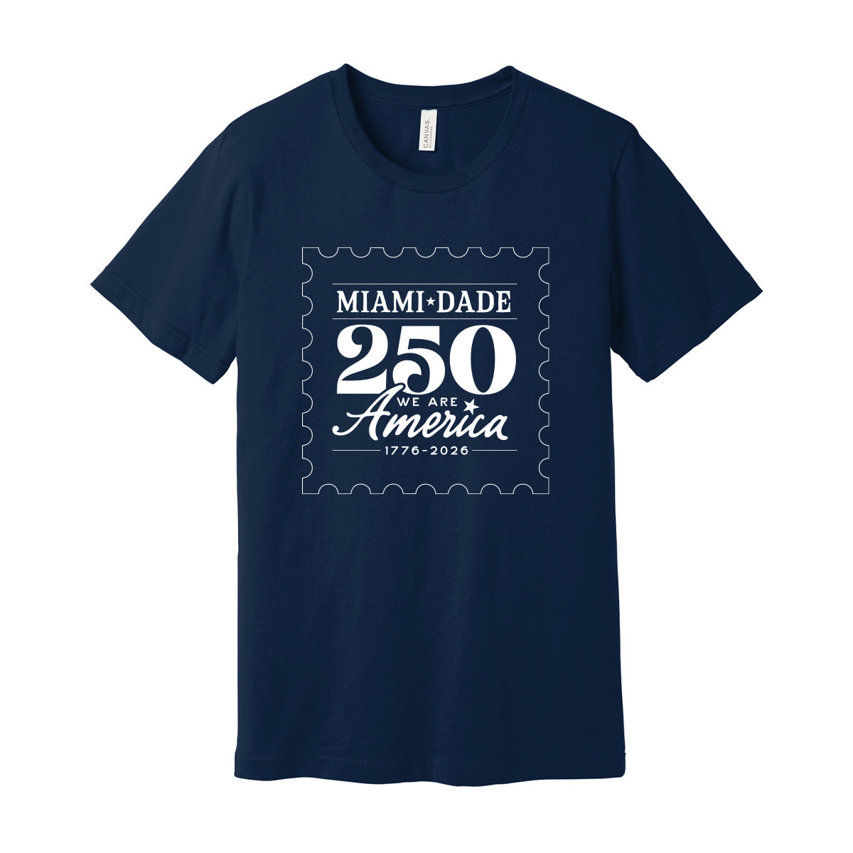Postage Stamp BELLA+CANVAS® Unisex Jersey Short Sleeve Tee