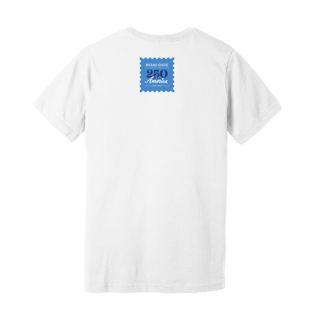 Miami-Dade 250 Collage Bella+Canvas® Unisex Jersey Short Sleeve Tee