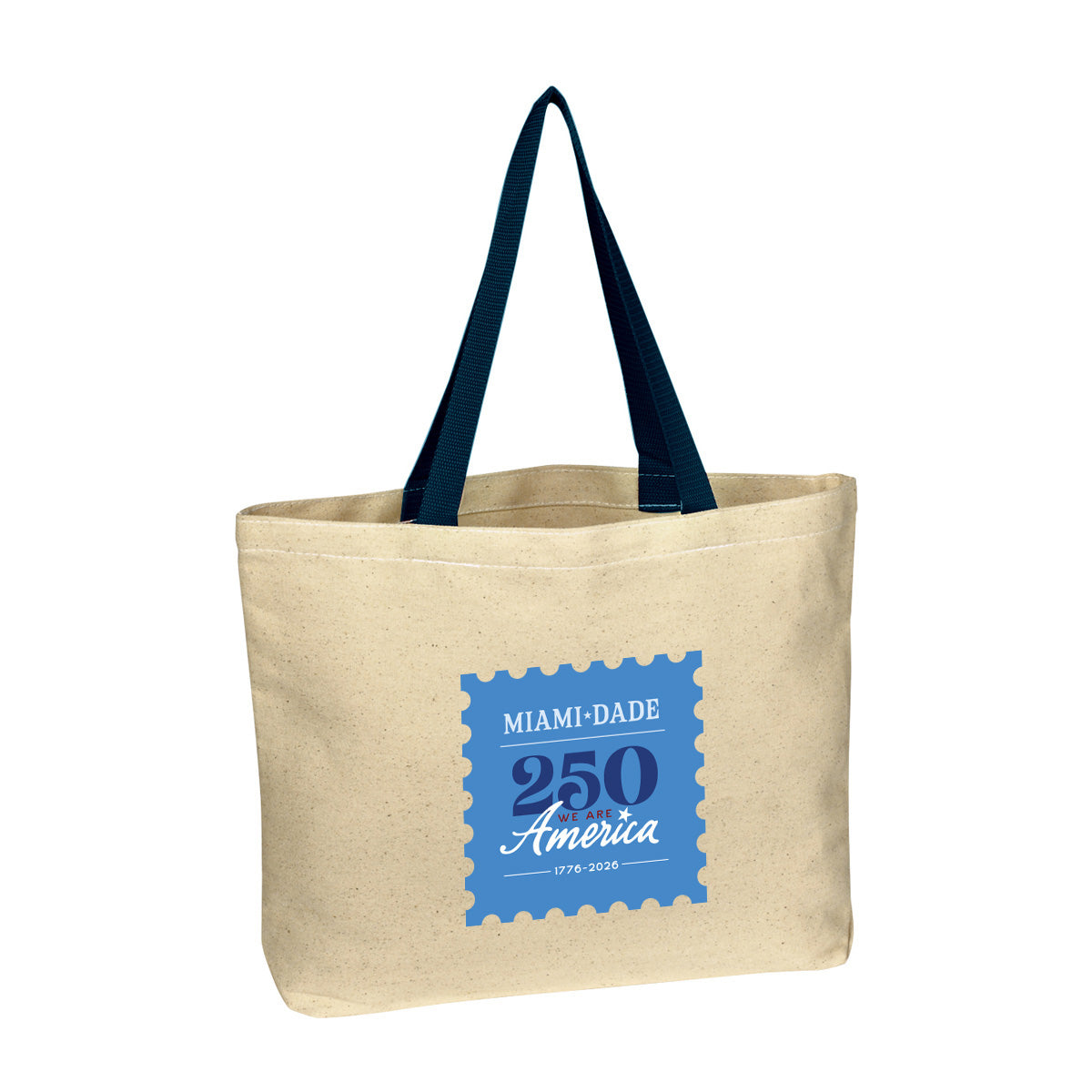 Natural 10 Oz. Cotton Canvas Tote Bag