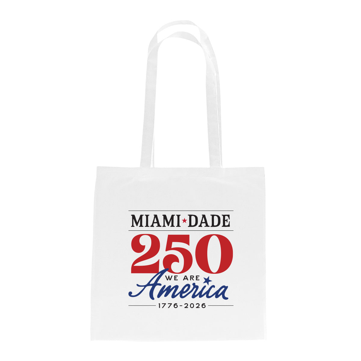 America250™ 100% 4 Oz. Cotton Tote Bag